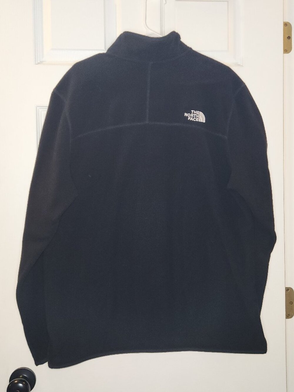 Mens XL The North Face Black Fleece Pullover - Picture 6 of 12